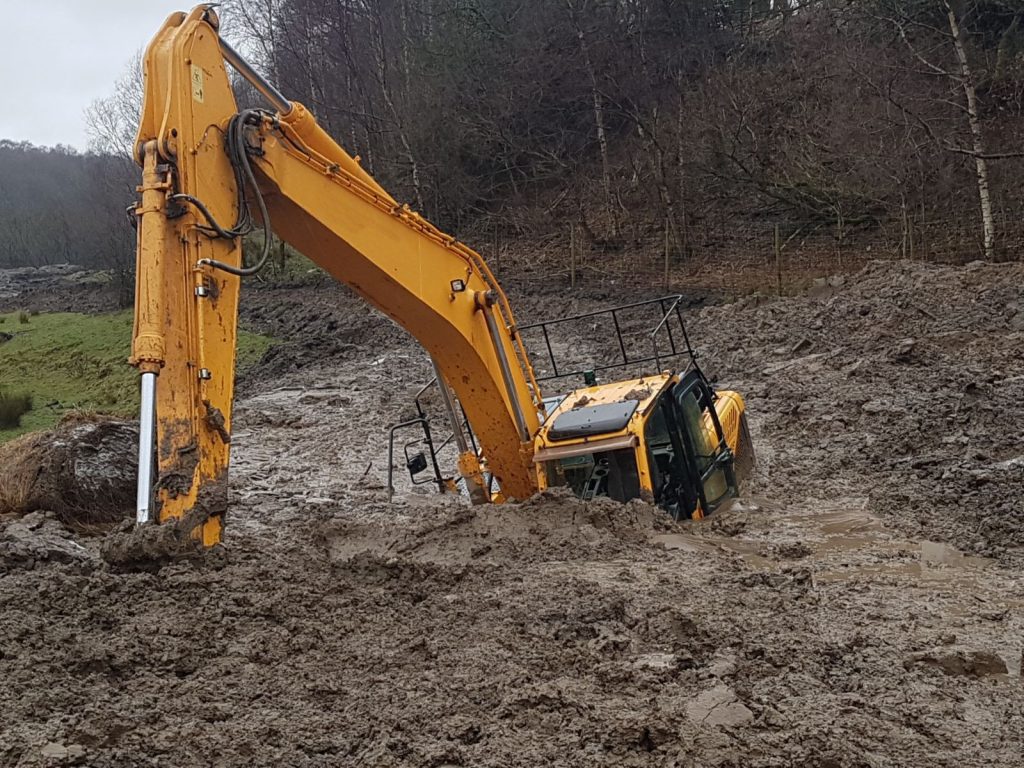 Heavy Site Recovery - Stuck in the mud